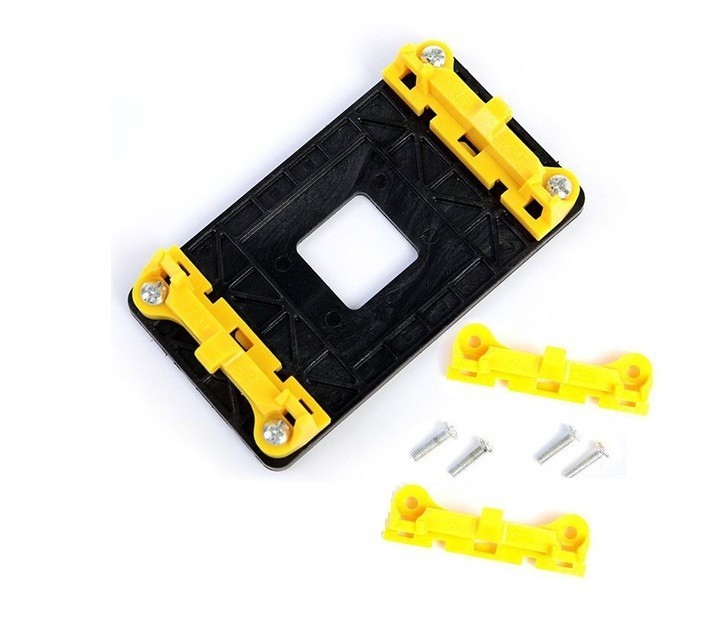Rajiekart CPU Fan Cooler Retainer Base Bracket For AMD Socket AM3+ AM2+ AM2